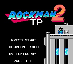 Rockman 2 TP Title Screen
